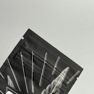 GLossy Matt Silver Stamp Effect